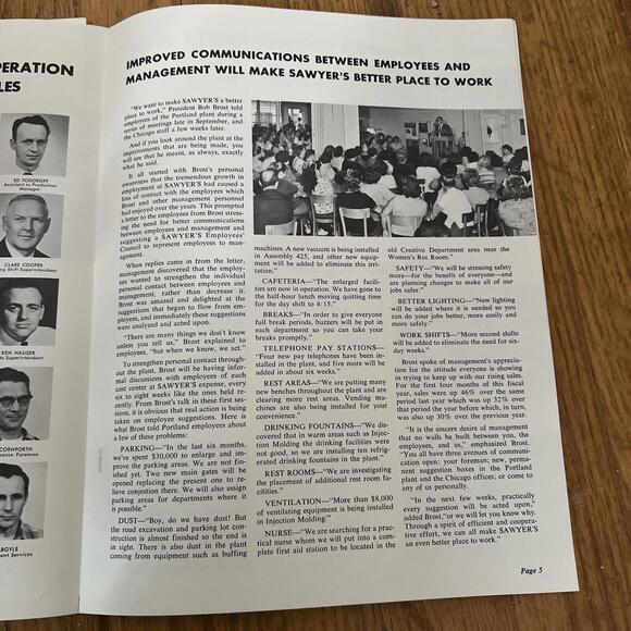SAWYERS NEWS AND VIEWS 1963 William B. Gruber a great man is gone  publication - Picture 7 of 10